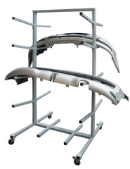 C-308D - Double Sided Bumpers Rack - Complete with Castors
