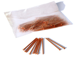 C-CS011000 - Copper Plated Nails 2.5 x 50 (500 pc pack)